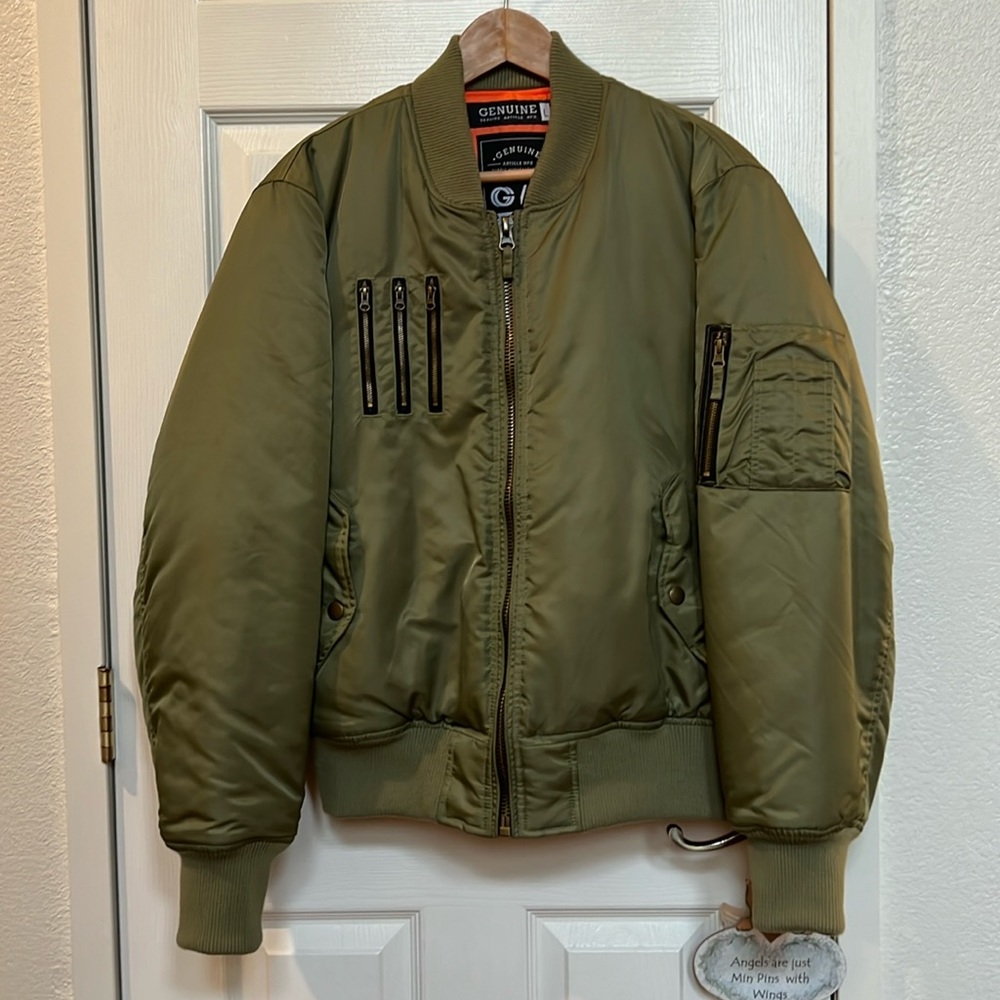 Bomber style coat.